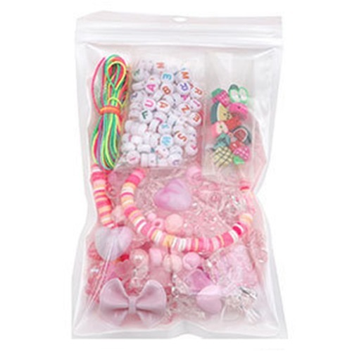 윰스 DIY 핸드폰 스트랩 비즈 키링 만들기 세트, 핑크, 1세트 7,500원