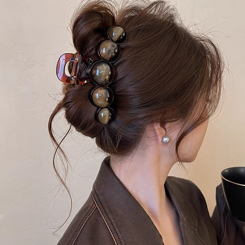 현디자인 대형 11cm헤어클립 올림머리 반묶음머리 빅사이즈 고급집게핀 16,800원