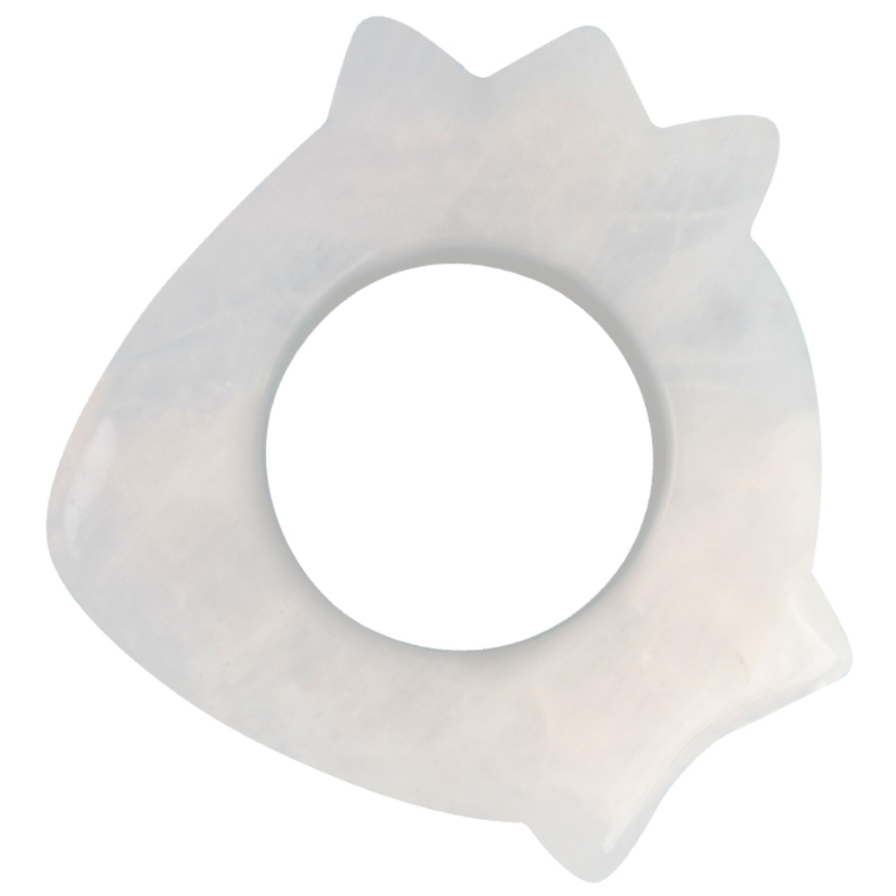 더웰 팔자주름 제거 옥 괄사 화이트닝 반지괄사 단품, 화이트, 1개 7,900원