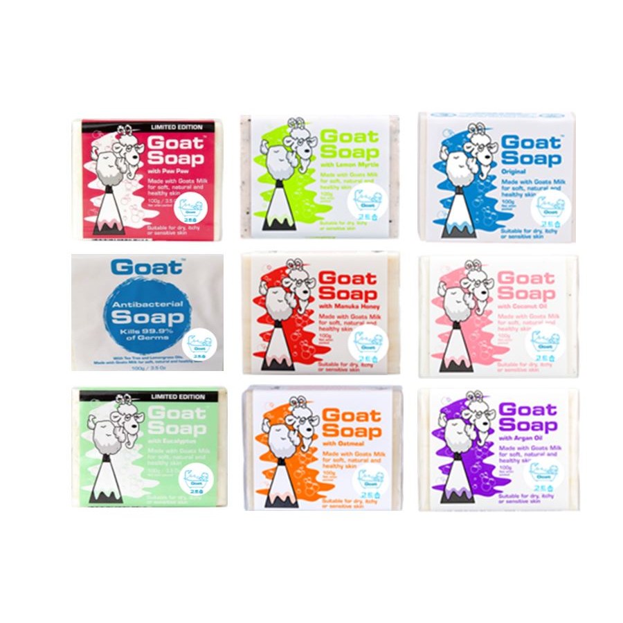 고트솝 산양비누 9종 34,900원