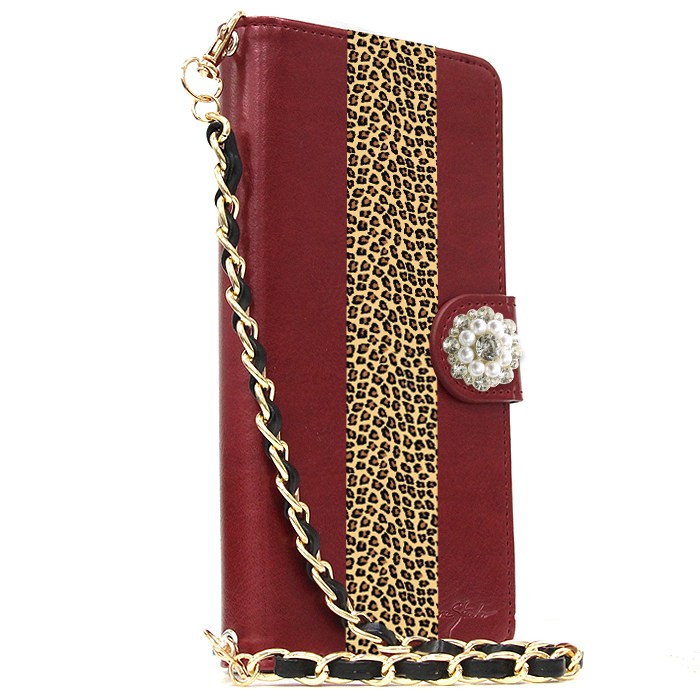 카드분실방지 현금카드수납 Leopard Edition DIA 손목체인스트랩 다이어리케이스 핸드폰케이스/갤럭시 A8 2018 케이스 A530 25,000원