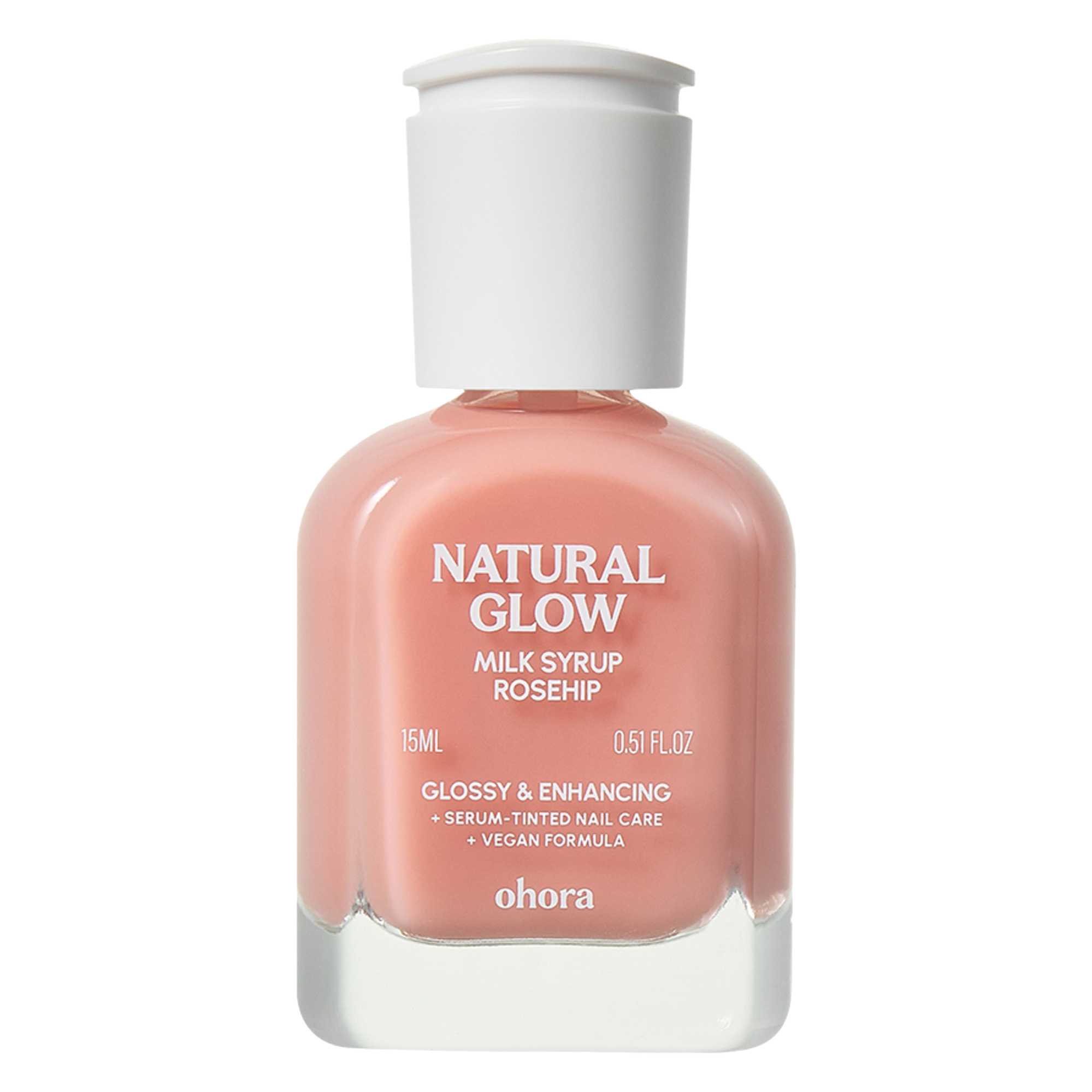 오호라 내추럴 글로우 밀크시럽 네일 강화제 로즈힙, 15ml, 1개 18,000원
