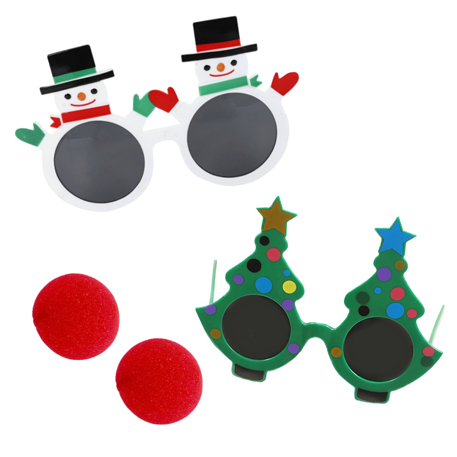 쏙쏙마켓 크리스마스 파티안경 루돌프 스펀지코 세트 커플 아이템 9,900원
