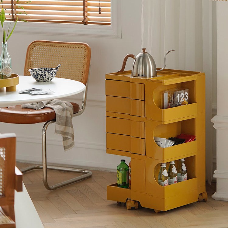 미드센츄리 304 스테인레스 고급형 이동식 수납형 모듈 트롤리 3단 수납4칸 수납장 132,900원