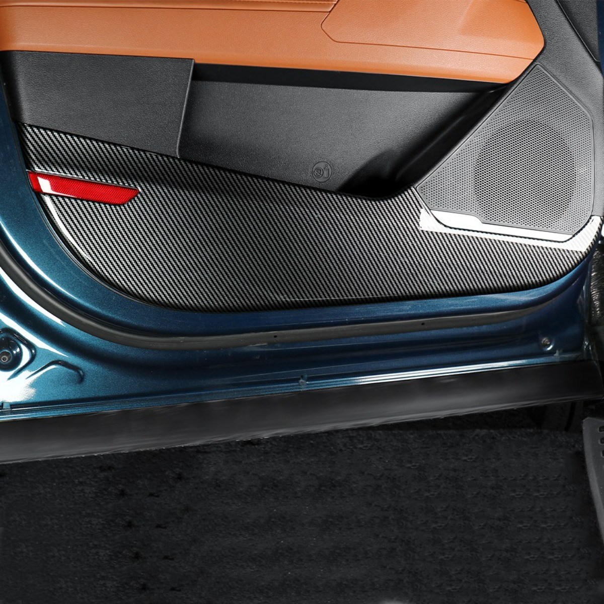 유투카 호환 스포티지 NQ5 튜닝 용품 도어커버 카본 몰딩 차량 드레스업 기스방지 커버, 카본 54,500원