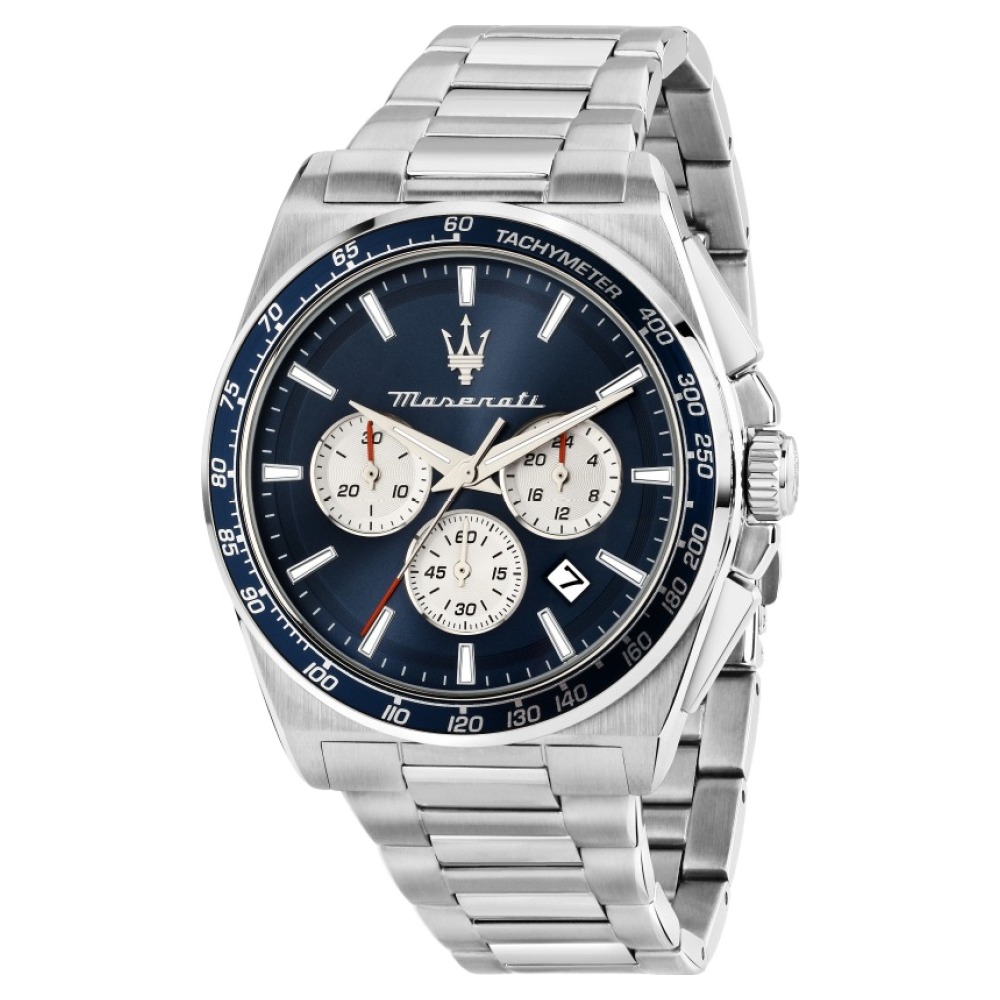마세라티 남성용 VELOCITA 다이얼 크로노그래프 메탈밴드 시계 41mm R8873652005 506,030원