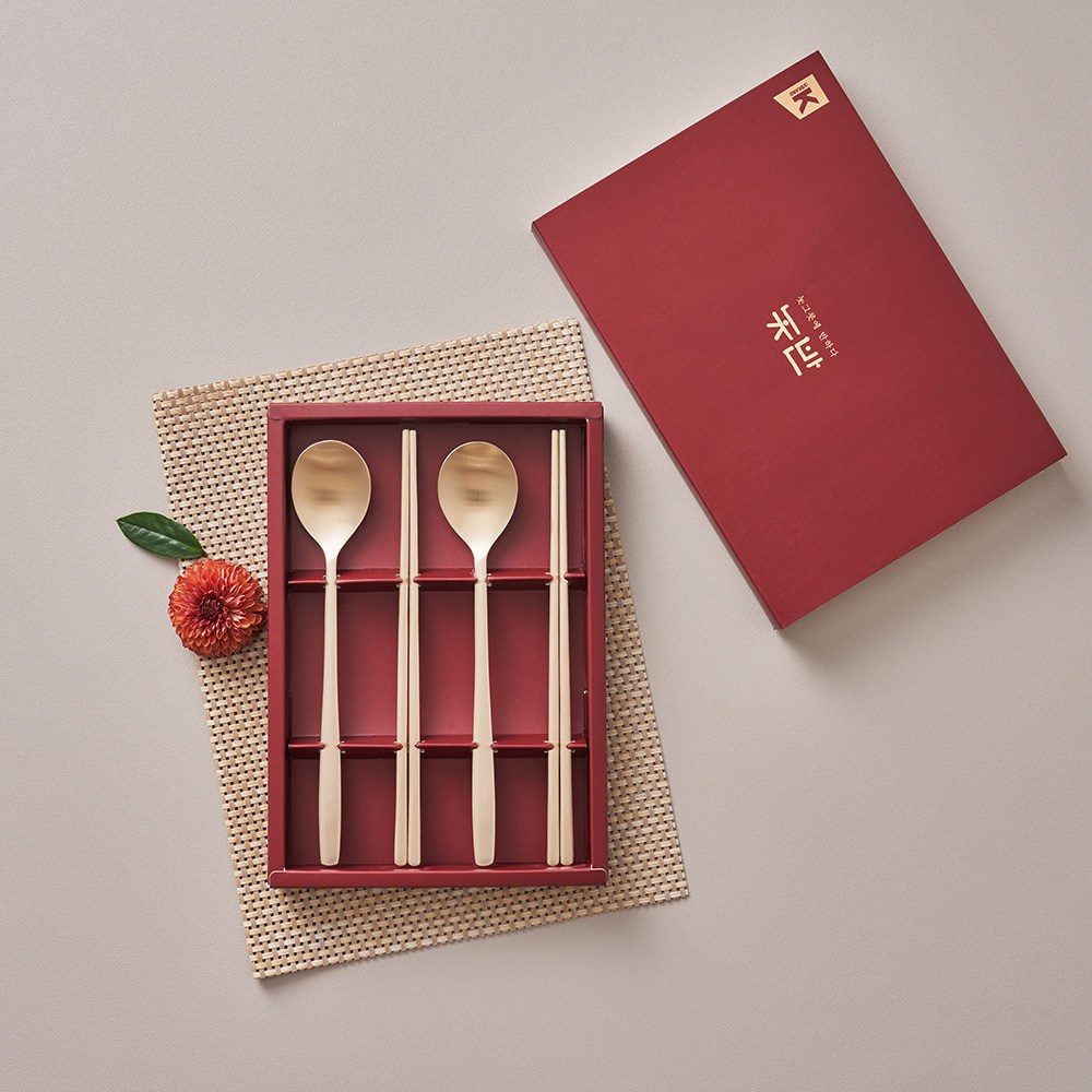 놋반 방짜유기 수저세트 민자 유기수저 2인, 1세트 37,800원