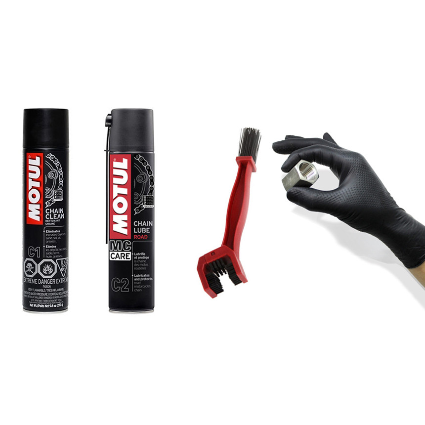모튤 체인 클리너 + 루브C1,C2 /니트릴 글러브+솔 증정 47,000원