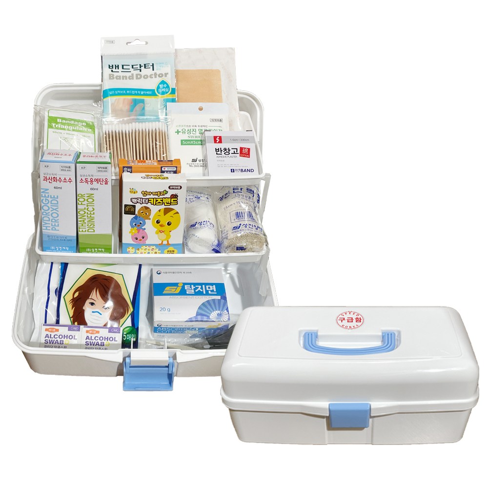 국산 스피드 구급함 중형 18종세트 23,810원