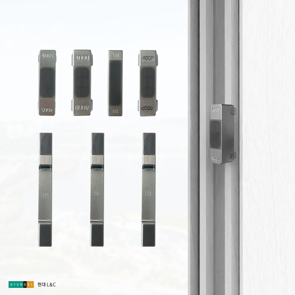 한화 현대 L&C 스트라이커 샷시손잡이 내부 잠금장치, 1개 3,000원