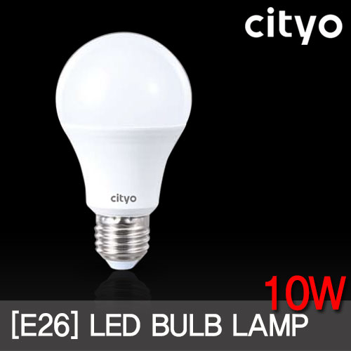 LED전구 벌브 10W 주광색.전구색 PC바디 엘이디 램프 /씨티, 1개, 주광색 750원