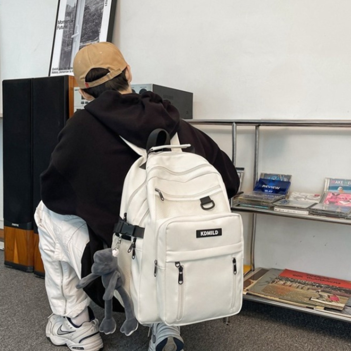 비벤너스 가벼운 데일리 여성 남성 학생 백팩 여행용 책가방 18,000원