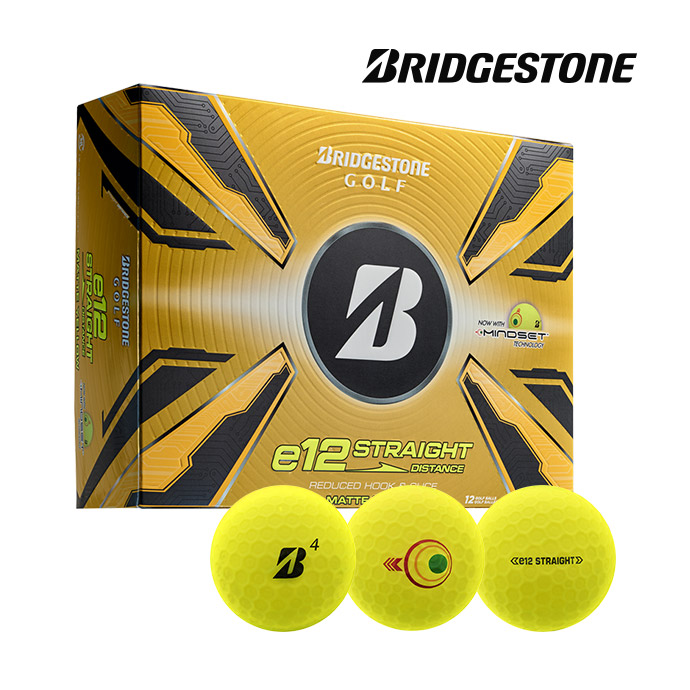 브리지스톤골프 E12 STRAIGHT 2025년 석교상사 골프공 3피스 33,900원
