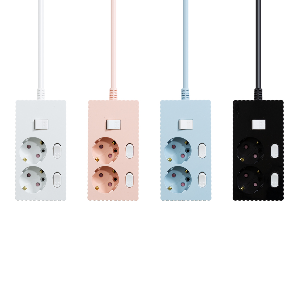 쿠폰19% 파워존 자동소화 웨이브 멀티탭 콘센트 화재예방 개별 절전 과부하차단 2구 29,900원