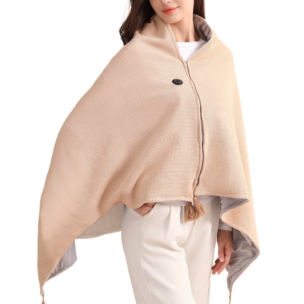 스마일 9구역발열 무선 USB 온열 전기 담요 3단계 온도조절 워셔블 극세사 망토 지퍼 캠핑 차박 다용도+사은품 19,900원