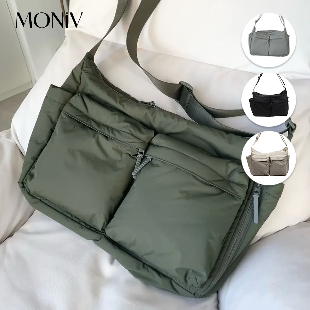 모니브 멀티포켓 보부상 아이패드 크로스백 숄더백 가벼운 가방 16,000원