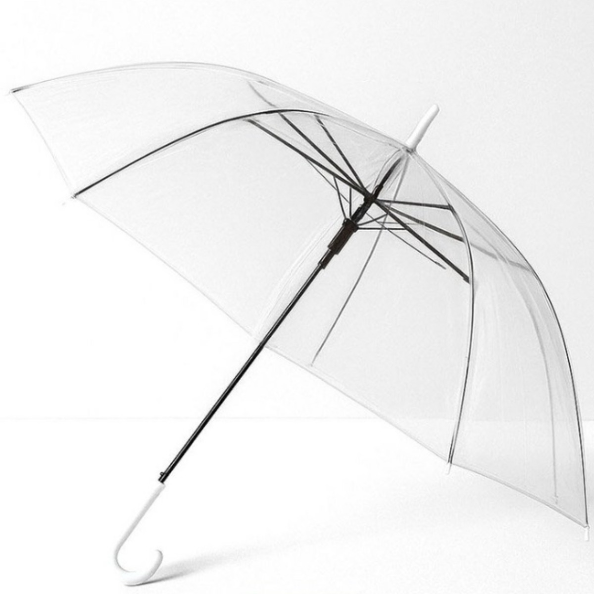 일회용 투명 우산 완전 투명 비닐우산 10개 21,500원