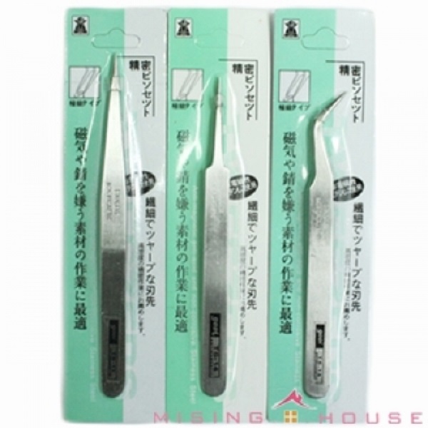 일제 핀셋 굽은 핀셋 일자핀셋 세밀한작업 생활필수품 2,000원