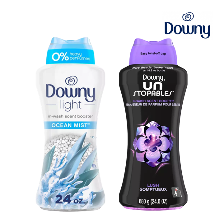 [Downy] [1+1] 다우니 데오도라이저 라이트 오션 미스트 1개 + 언스토퍼블 러쉬 680g 대용량 1개 아로마쥬얼 향기 부스터 퍼퓸쥬얼 알갱이 Scented Booster 83,160원