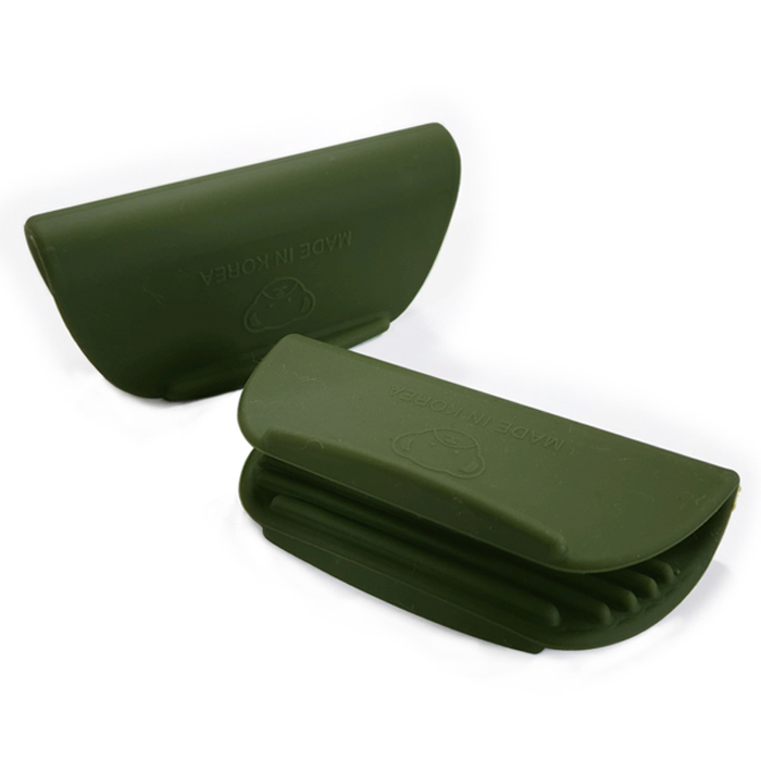 실리콘스토리 플래티넘 실리콘 주방 냄비 손잡이, 올리브카키, 2개 6,900원