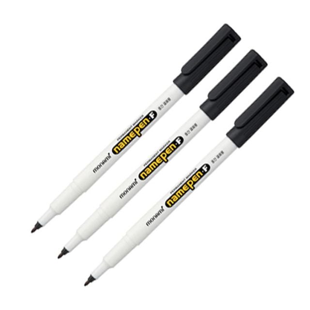 모나미 네임펜 네임펜F 중간 글씨용 검정3P 1세트 san+591nl 5,340원