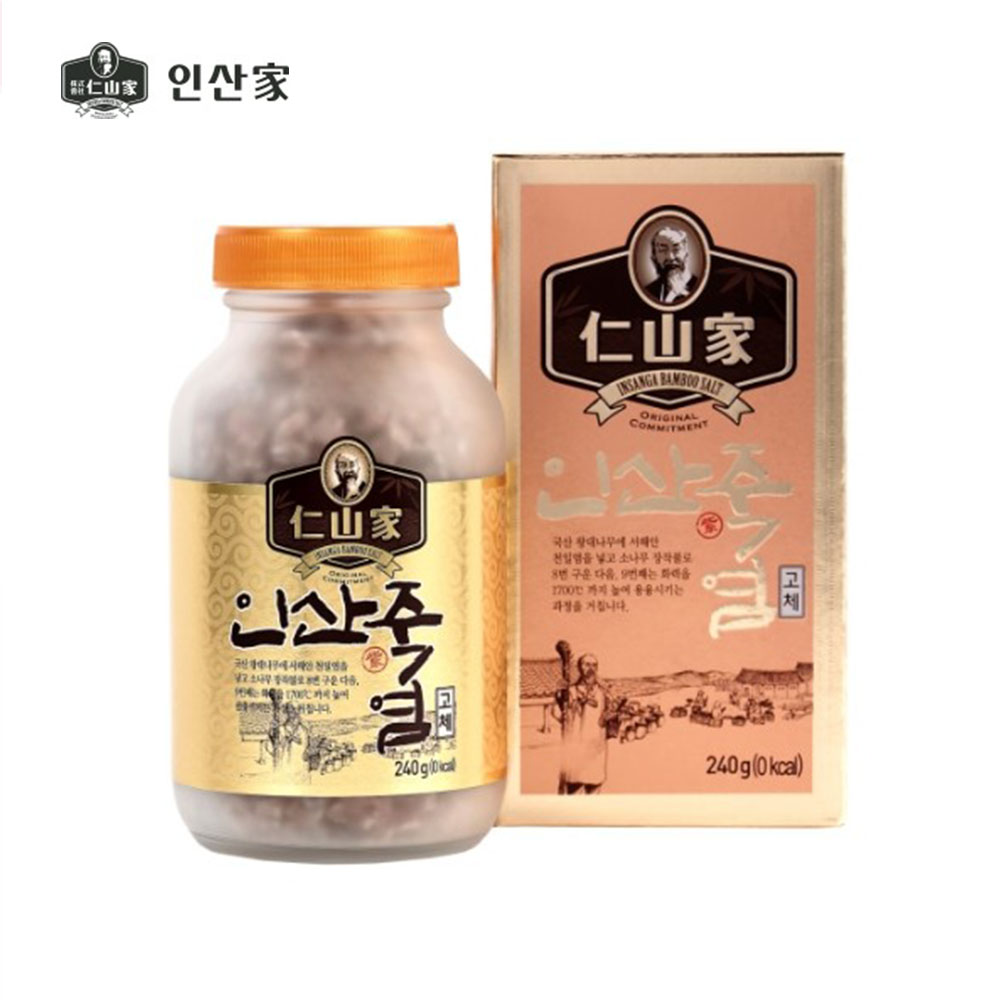 인산가 9회 자죽염 고체 240g + 8g x 3개(증정) + 다양한 샘플 / 죽염본가 9번구운 인산죽염 / 자죽염고체 83,280원