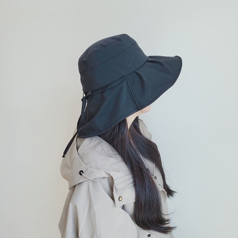 느와드코코 UV 차단 파스텔톤 방수 플랩캡 턱끈 와이어 챙모자 14,200원