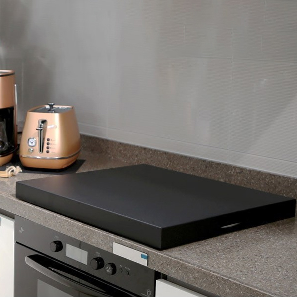 라샘 가스렌지 인덕션 덮개 와이드 65 x 54 x 7 cm, 블랙, 1개 47,710원