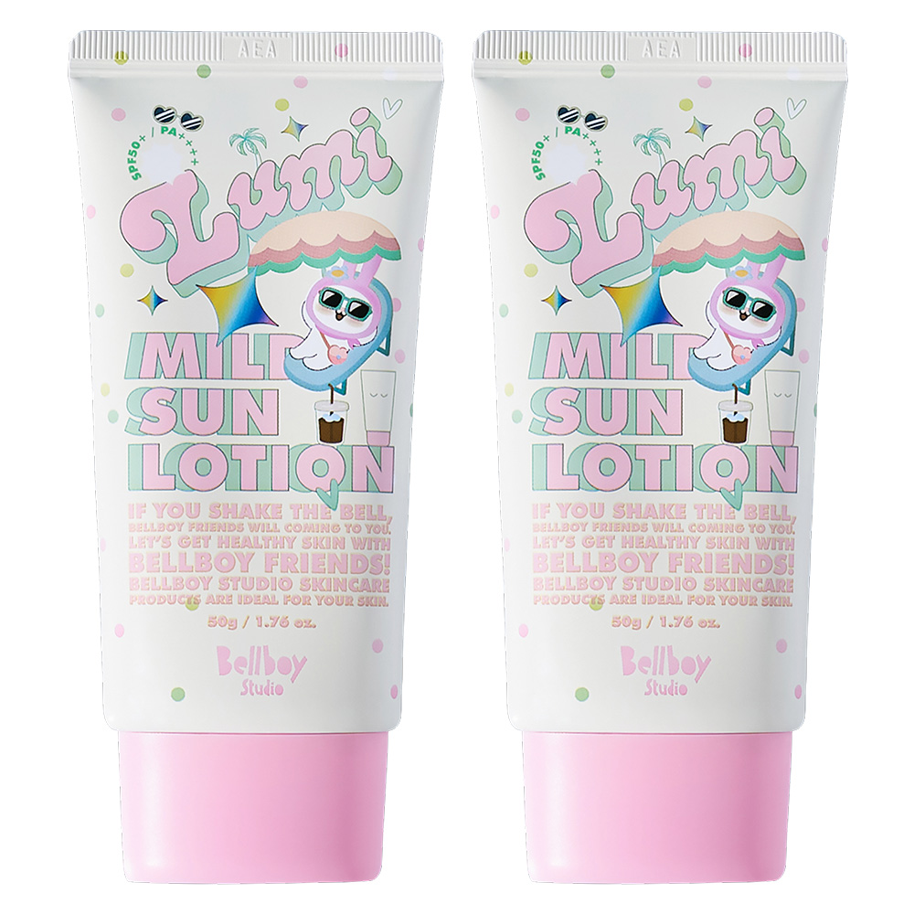 벨보이스튜디오 베이비 앤 키즈 루미 마일드 선로션 SPF50+ PA++++, 2개, 50ml 38,000원