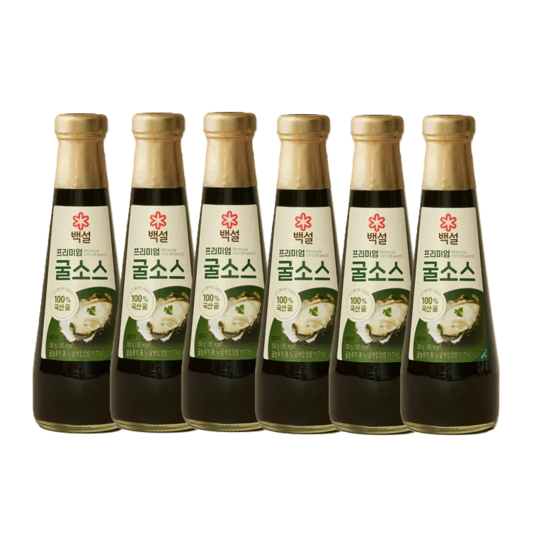 백설 남해굴소스, 350g, 6개 14,600원