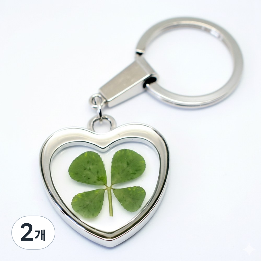 캠츠 국산 네잎클로버 열쇠고리 키홀더 키링 생화 26,430원