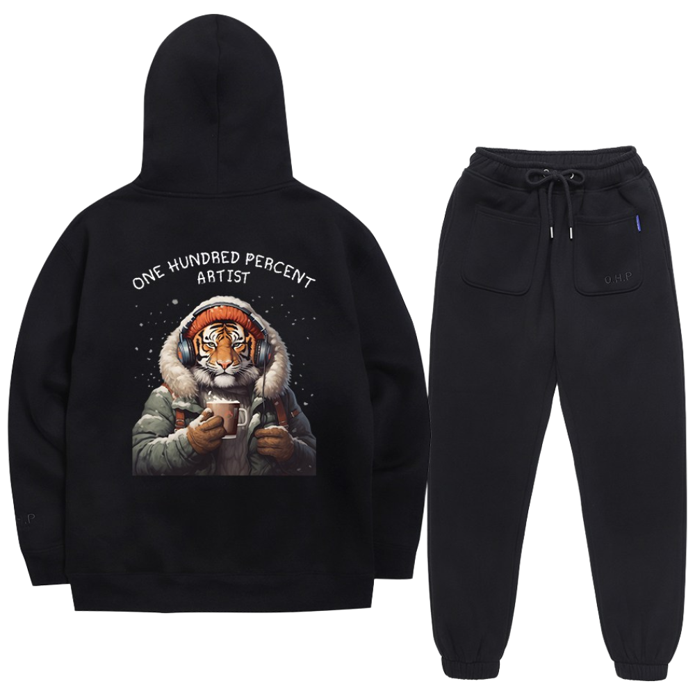 OHP X HARMONIA b윈터 기모 후드 + 조거팬츠 셋업 2colors 172,000원