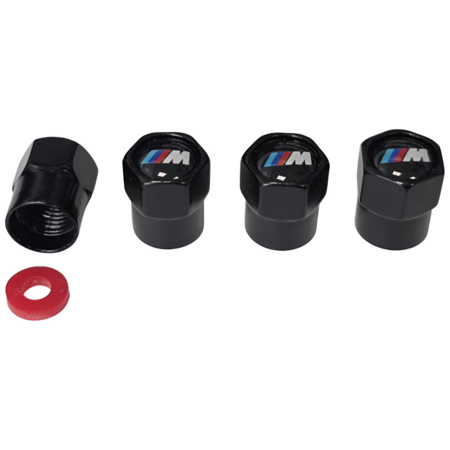 BMW M 타이어 에어캡 마개 밸브캡 4P 블랙, 검정, 4개 8,270원