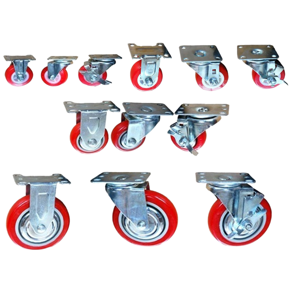 공장직영/모든사이즈/우레탄바퀴/저렴한 경제적인 캐스터 바퀴 /대차바퀴, 1개 5,500원