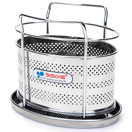 키친아트 타원형 수저통 12,500원