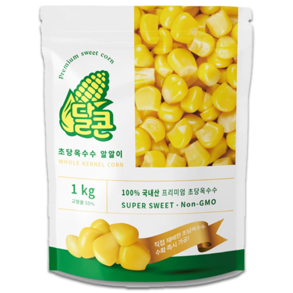 달콘 초당옥수수 알알이, 1개, 1kg 15,900원