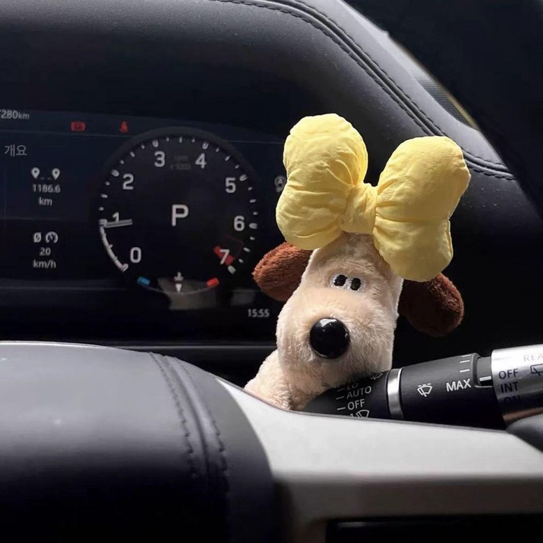 지니픽 그로밋주차번호판 주차번호판 인형 그로밋 귀여운 전화번호판 새차선물 20,400원