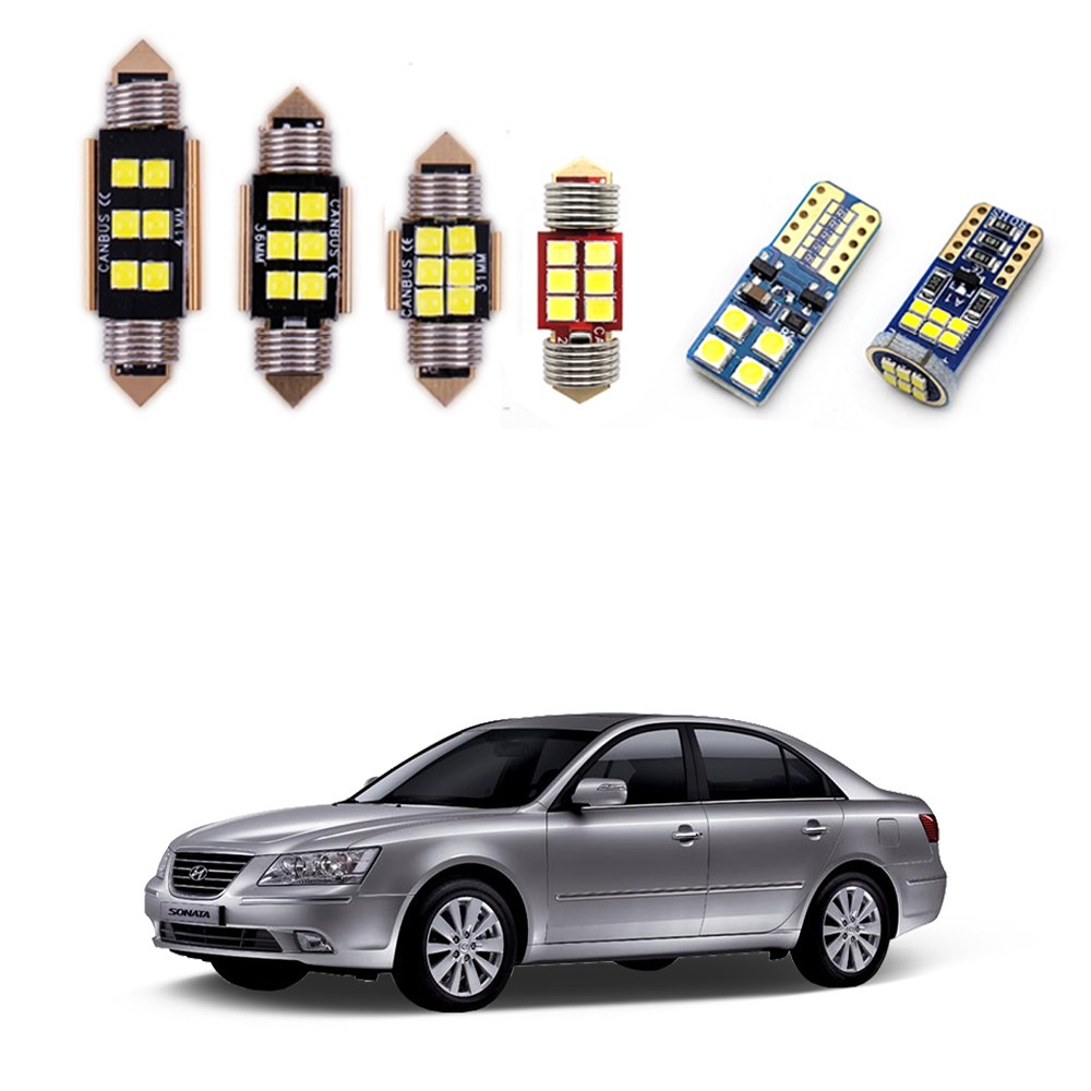 차종별 LED 실내외 벌브킷 화이트 2,990원