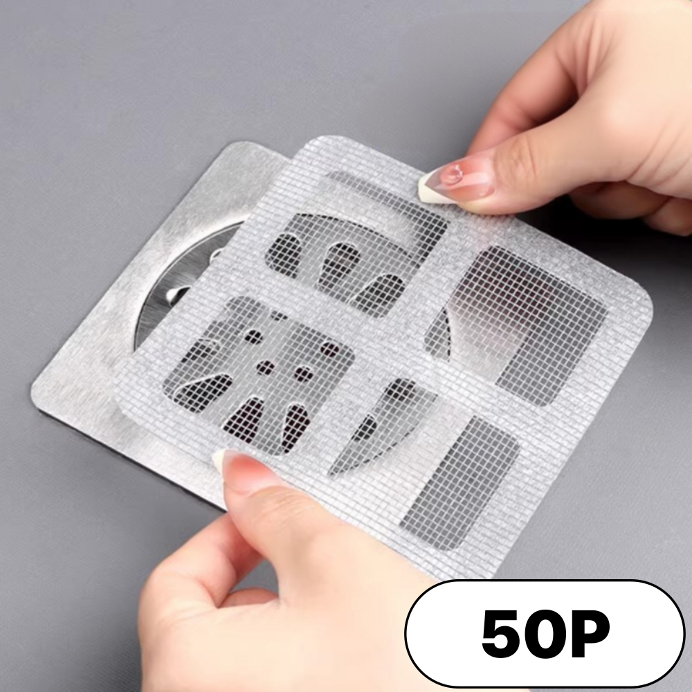 이지몰 화장실 하수구 머리카락 거름망 스티커 100매 대용량 배수구망 12,000원