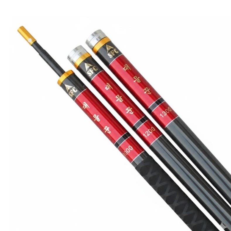 SUNFC 대물꾼 수초대 수초꾼 초경량 11미터 12미터 13미터 수초대 광계토 수초제거기 수초꾼  개척기 수초제거대 수초낫 민물 카본 장대 155,000원