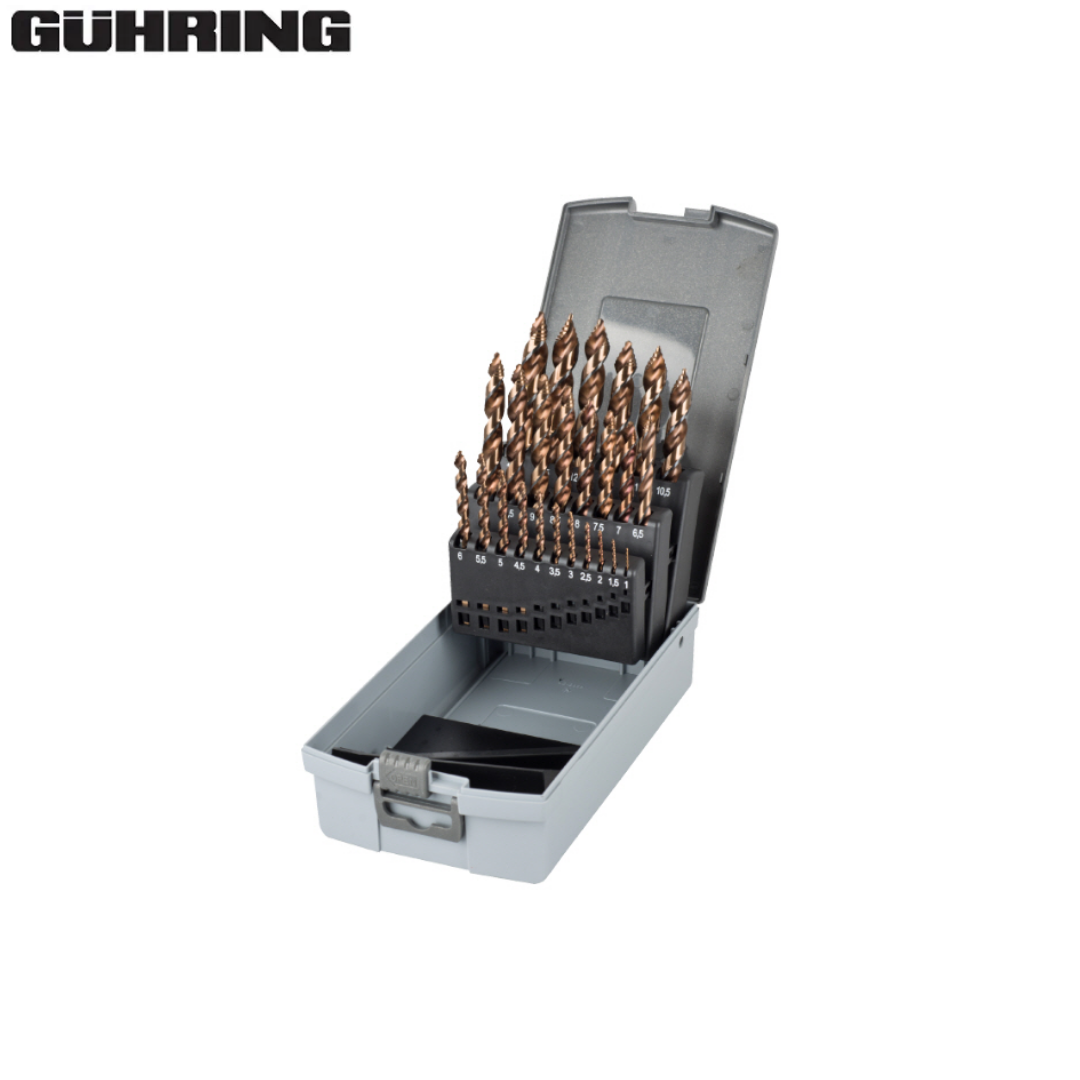 게링 스텝파워드릴 세트 코발트 25PCS 독일산 스텐 드릴링 스탭기리 탭기리 세트 565,970원