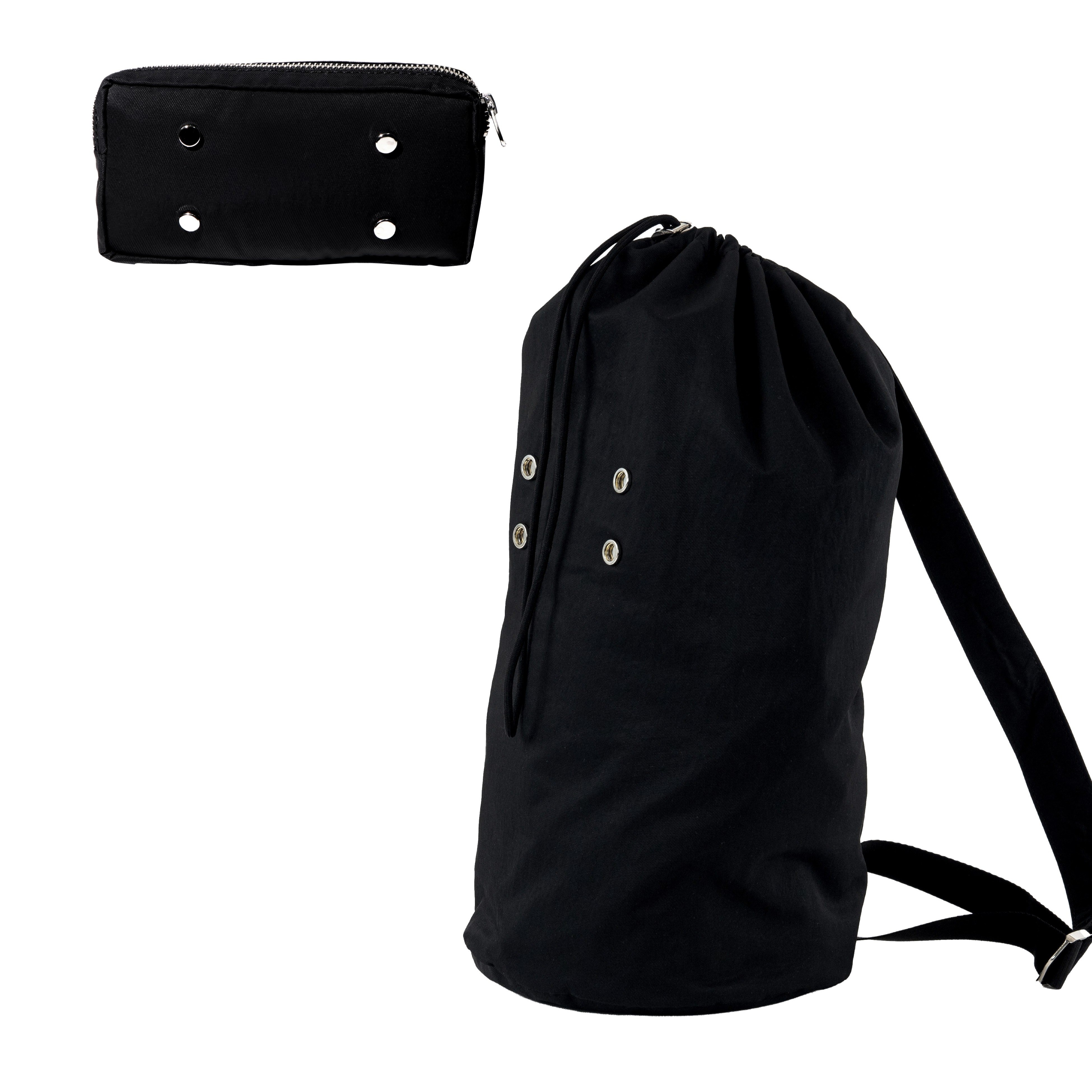 세틀하버 대용량 캔버스 버킷백 여행용 원숄더 슬링백 보조파우치세트, 남녀공용 27,800원