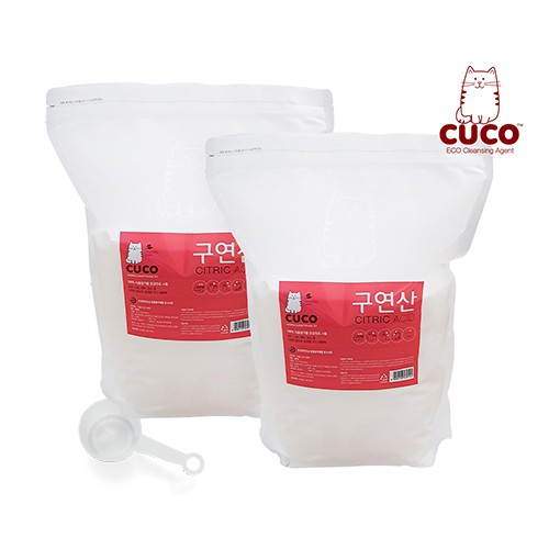 한내음 CUCO 구연산 베이직 가습기 세척 물때 청소 섬유유연제 22,000원