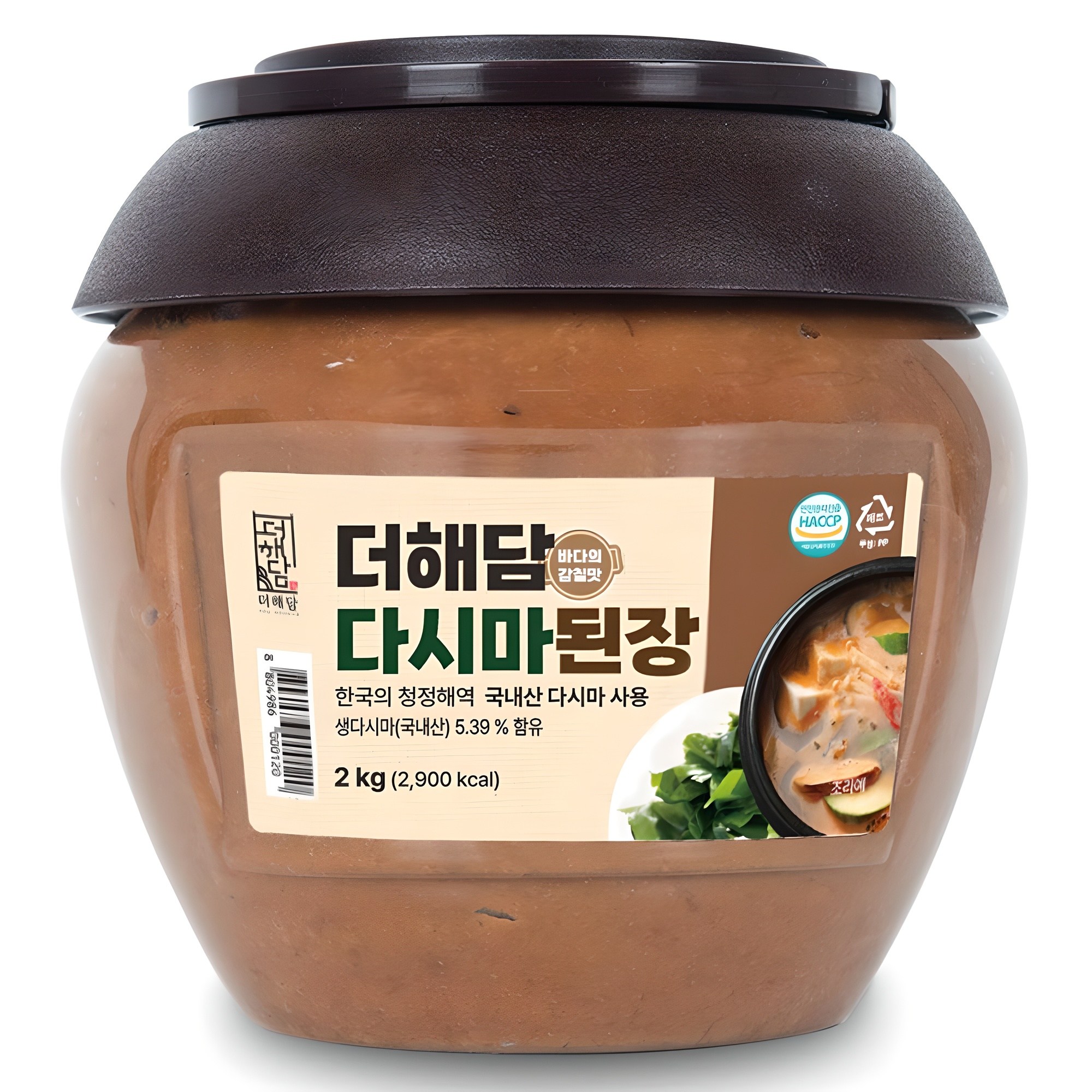 더해담 다시마 된장, 2kg, 1개, 현재가 12,870원