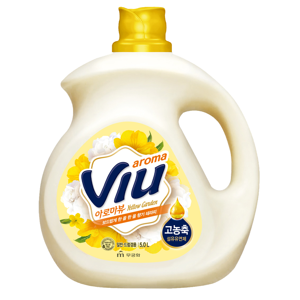 아로마뷰 고농축 섬유유연제 옐로우가든 본품, 1개, 5L 18,000원