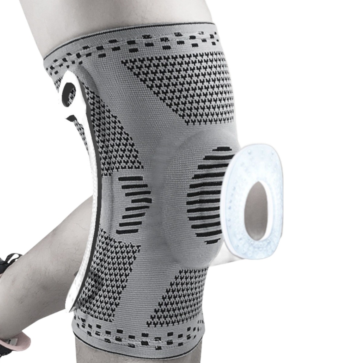 웰럽 프리미엄 실리콘 브레이스 헬스 농구 등산용 무릎보호대 2p 25,830원