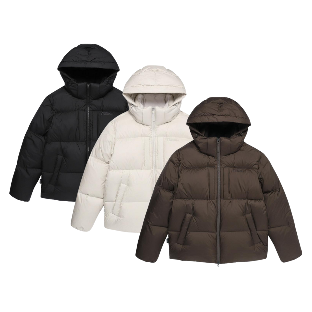 2025 FW 내셔널지오그래픽 치트라 후디 구스다운 점퍼 N254UDW040 384,000원