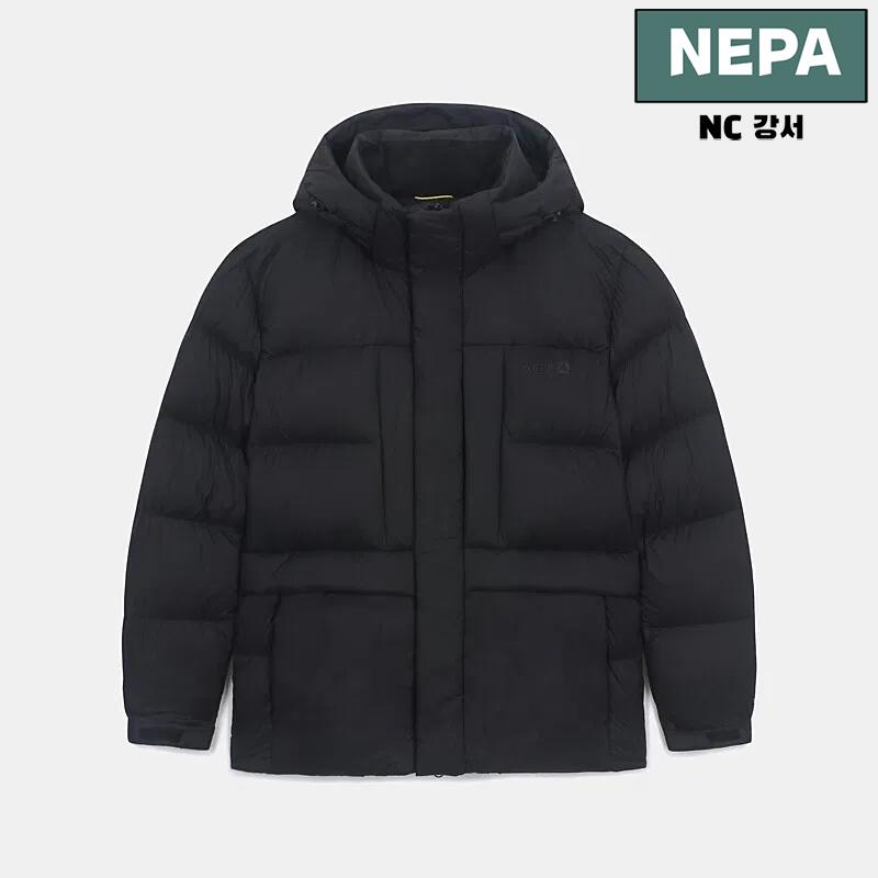 네파 남성 (이월상품) 강력추천 구스충전재를 활용한 깃털처럼 가벼운 한겨울에도 따듯하게 입을수있는 남성 미드기장 구스다운_2472029_GS 183,600원