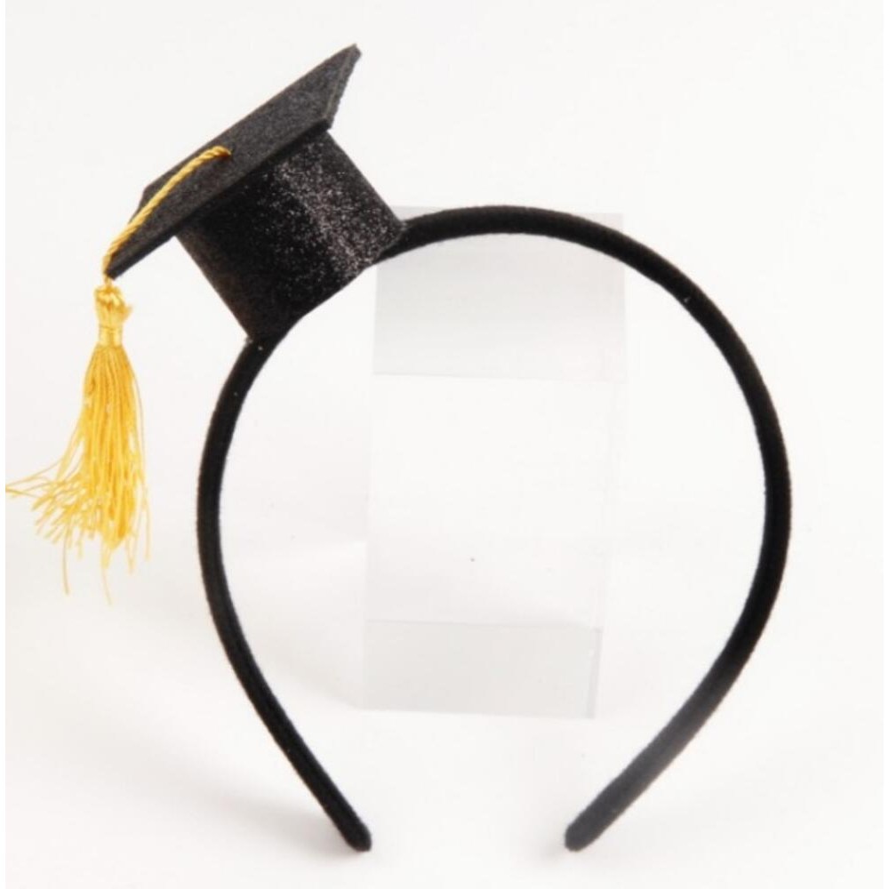 달콩마켓 학사모머리띠 10p 졸업식 머리띠 졸업사진 기념사진, 10개, 노랑 17,400원