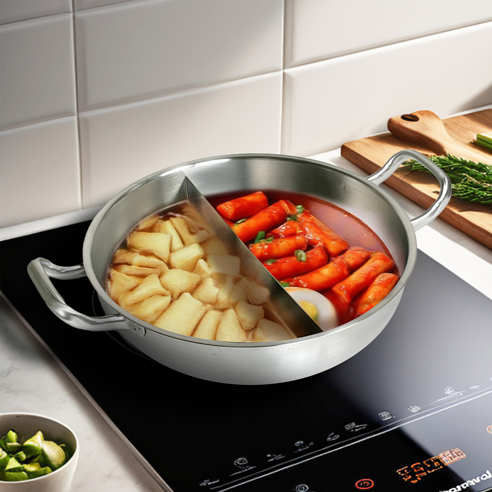 [레스토] 스텐 인덕션 이지 반반냄비 훠궈냄비 41,990원